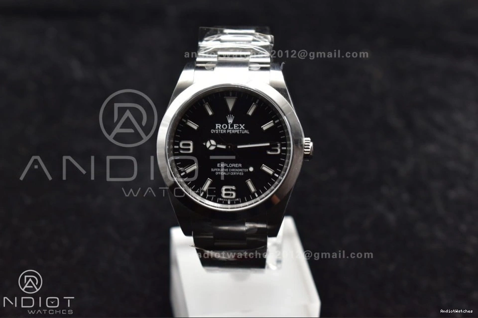Edition on 39mm Black Explorer SS 1:1 214270 846 Clean Best Dial VR Refined Bracelet I 0307